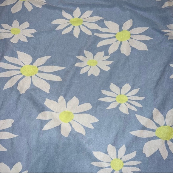 NWOT American Eagle Outfitters Baby Blue Mesh Slip Daisy Dress - Picture 9 of 10